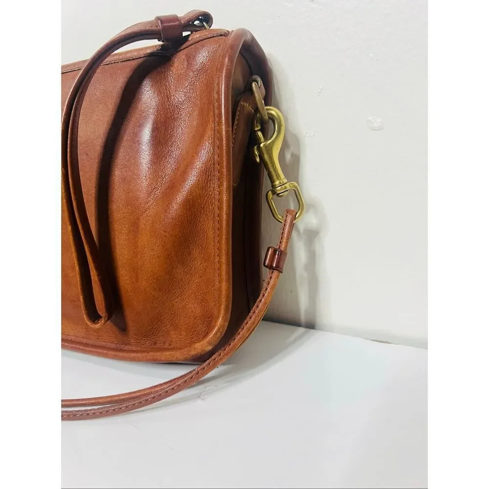 Coach Vintage Brown Basic Bag Bonnie Cashin 1970's Detachable Shoulder Straps Zi